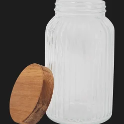 Action Voorraadpot met houten deksel