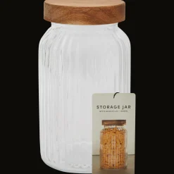 Action Voorraadpot met houten deksel