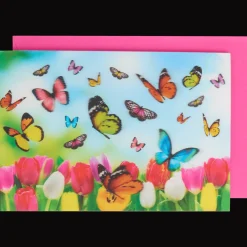 Action Wenskaart lenticulair met dieren