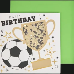 Action Wenskaart met confetti