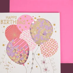 Action Wenskaart met confetti