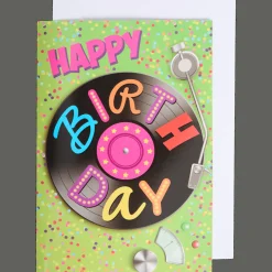 Action Wenskaart met muziek