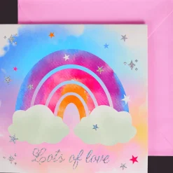 Action Wenskaart met muziek en licht