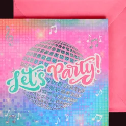 Action Wenskaart met muziek en licht