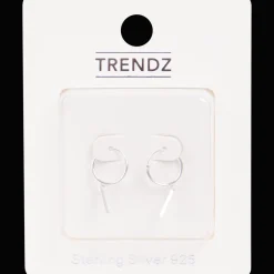 Action Zilveren oorbellen